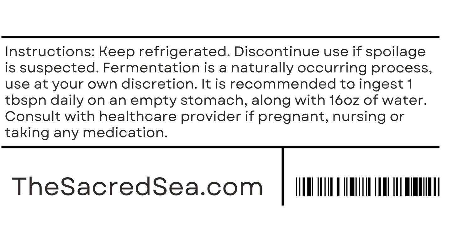 Sacred Sea Moss Gel